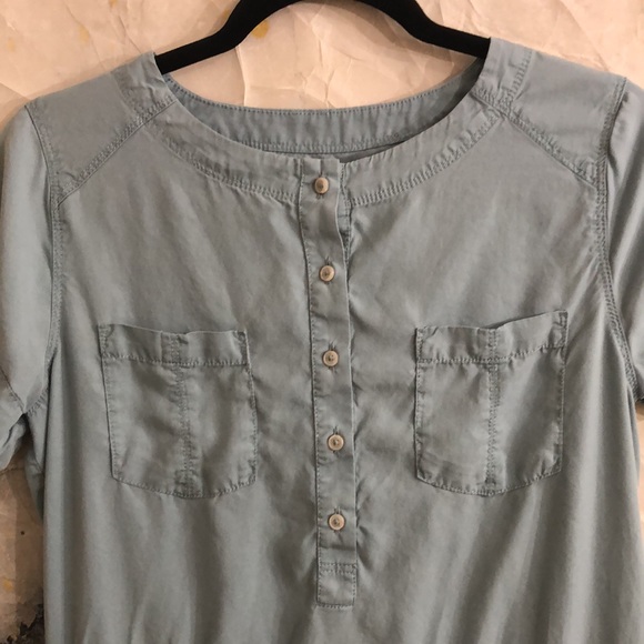 Lou and Grey for Loft Tie Waist Dress - Picture 3 of 9